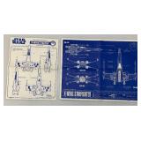 Pre-owned Vintage STAR WARS "Power Of The Force"  Electronic X-Wing Fighter In Original Box