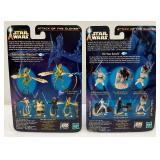 Misc. STAR WARS Action Figures (NIP) One Bubble Yellowed