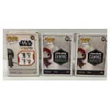 Misc. FUNKO Pop! STAR WARS Collectible Figures (NIB)