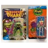 Misc. Action Figures Including Bat Man, Lost In Space And More (NIB) Robin Is Chalky In Pack