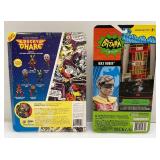 Misc. Action Figures Including Bat Man, Lost In Space And More (NIB) Robin Is Chalky In Pack