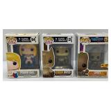 Misc. FUNKO Pop! Collectible Super Heroe Figures Including Superman & more (NIB)