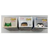 Misc. FUNKO Pop! Collectible Super Heroe Figures Including Superman & more (NIB)