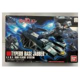 Bandi Brand Type89 Base Jabber EFSF Sub Fight System Model Kit (Open But Sealed In Bag)  Wrath Of Kings Wrath Box 1 "Wrath Big Sister" (Open Box)