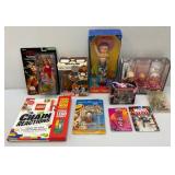 Misc. Collectible Figures And Toys Including FARRAH FAUCETT And More (Most New In Pack)