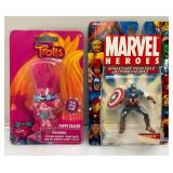 Misc. Collectible Figures And Toys Including FARRAH FAUCETT And More (Most New In Pack)