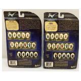 Vintage Collectible Warriors Of Virtue Action Figures Including Master Chung & Grillo (Both New On Card) Normal Shelf Wear