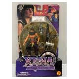 Misc. Collectible Action Figures Including Ghost Rider, Spawn, TMNT And Xena (New Old Stock On Card) Shelf Wear Present