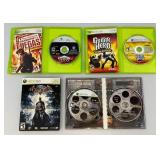 Misc. X-Box 360 Games In Original Sleeves Including Rainbow Six VEGAS And More (Pre-owned)
