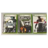 Misc. X-Box 360 Games In Original Sleeves Including Rainbow Six VEGAS And More (Pre-owned)
