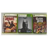 Misc. X-Box 360 Games In Original Sleeves Including Batman And More (Pre-owned)