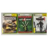 Misc. X-Box 360 Games In Original Sleeves Including Batman And More (Pre-owned)