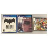 Misc. Video Games Including Ds, PSP & PS4 In Original Sleeves (Pre-owned)