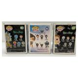 Misc. FUNKO Pop! Collectible Figures Including  Rick & Morty (Wasp Rick) & more (NIB)