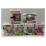 Misc. FUNKO Pop! Collectible Figures Including STAR WARS (GROGU)  & more (NIB)