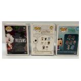 Misc. FUNKO Pop! Collectible Figures Including Villains (Cruella De Vil & more (NIB)