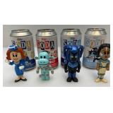 Misc. FUNKO Pop! Soda Can Figures Including Villains (Maleficent) And More (New In Tin Can)