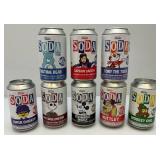 Misc. FUNKO Pop! Soda Can Figures Including  JACK SKELLINGTON And More (New In Tin Can)