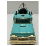 1960 Buddy L Pressed Steel Blue Wrecker Tow Truck (Missing Plastic Red Top Light)