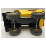 Vintage Pressed Steel Tonka Dump Truck And Hubley Cast Metal Miniature Trucks