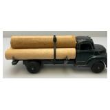 Vintage Pressed Steel Tonka Dump Truck And Hubley Cast Metal Miniature Trucks