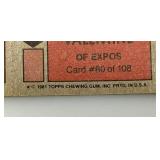 1981 Topps Scratch-Off Baseball Cards