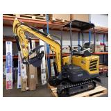 CFG MX20R Mini Excavator with Side Swing Boom & Hydraulic Thumb!!!