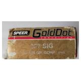 Speer Gold Dot Ammunition - 357 Sig - 40 Shells