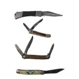 Bag of 4 Misc. Vintage Pocket Knives
