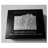 US Mint 2023 "American Eagle" One ounce of Silver Uncirculated
