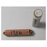 2 Rolls of Wheat Pennies - one roll of 40