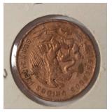 1957 Bronze Centavos Estados Unido - Rare
