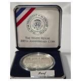 White House 200th Anniversary Coin Mint Proof Set - Silver