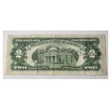 1963 $2 Star Red Stamp.  Very crisp