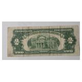 1953  Star 2 Dollar Red Note