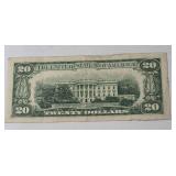 1950-B  Star 20 Dollar Federal Reserve Note