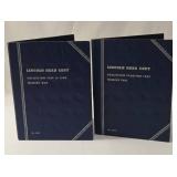 Lincoln Head Cent Book 1909-1940 and 1941 - up,  Both are empty
