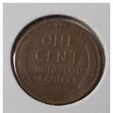 1957-D  Wheat Penny   (Die Break in B)