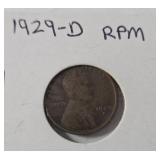 1929-D Wheat Penny   (RPM)