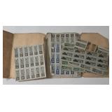 War Ration Book #4 with stamps and War Ration Book #3 with stamps