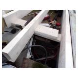 1988 Lund 1700 Pro-V Boat with Trailer Sold for parts no registration available