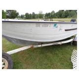 1981 Starcraft Boat with 50 HP Mercury outboard and Trailer