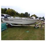 1981 Starcraft Boat with 50 HP Mercury outboard and Trailer