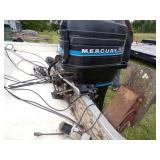 1981 Starcraft Boat with 50 HP Mercury outboard and Trailer