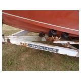 Reinall Boat with Mercruiser I/O and Trailer For Parts