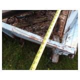 Blue trailer for Parts