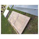 Door with Jab, 2 Door, Siding