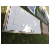 Door with Jab, 2 Door, Siding