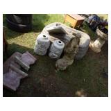 Garden Lot - Pond, Bird Bath Assortment
