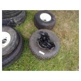 Rim with Tires -Pile of 10